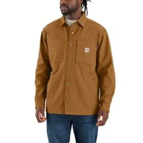 Camisa-chaqueta de lona Fr Rigby para hombre - Camisas ignífugas