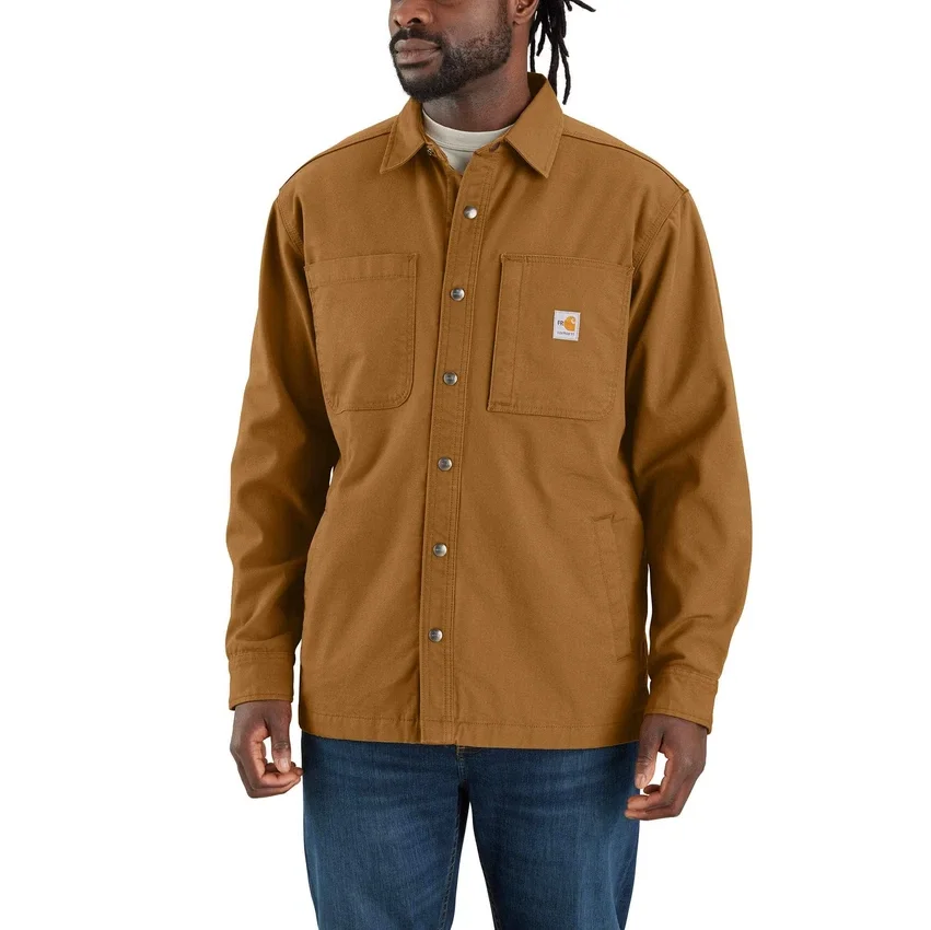 Camisa-chaqueta de lona Fr Rigby para hombre - Camisas ignífugas