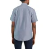 Camisa de chambray con manguitos cortos y corte holgado «Fort» para hombre - Camisas de trabajo para hombre