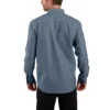 Camisa de chambray con manguitos largos y corte holgado «Fort» para hombre - Camisas de trabajo para hombre