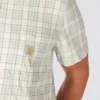 Camisa de cuadros de manguitos cortos y corte holgado «Bozeman» para hombre
