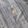 Camisa de cuadros de manguitos cortos y corte holgado «Bozeman» para hombre