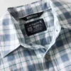 Camisa de cuadros de manguitos cortos y corte holgado «Bozeman» para hombre