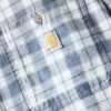 Camisa de cuadros de manguitos cortos y corte holgado «Bozeman» para hombre