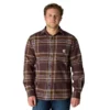 Camisa de franela a cuadros de manguitos largos, de peso medio y corte holgado Rugged Flex™