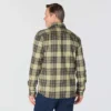 Camisa de franela a cuadros de manguitos largos, de peso medio y corte holgado Rugged Flex™