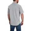 Camisa de manguitos cortos de chambray Force Sun Defender™ para hombre, corte holgado - Camisas con protección solar