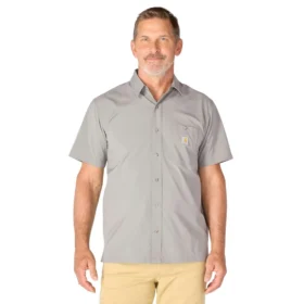 Camisa de manguitos cortos de corte holgado Force Sun Defender™ para hombre - Camisas con protección solar