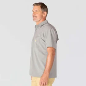Camisa de manguitos cortos de corte holgado Force Sun Defender™ para hombre – Camisas con protección solar