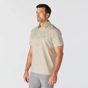 Camisa de manguitos cortos de corte holgado Force Sun Defender™ para hombre – Camisas con protección solar