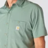 Camisa de manguitos cortos de corte holgado Force Sun Defender™ para hombre - Camisas con protección solar