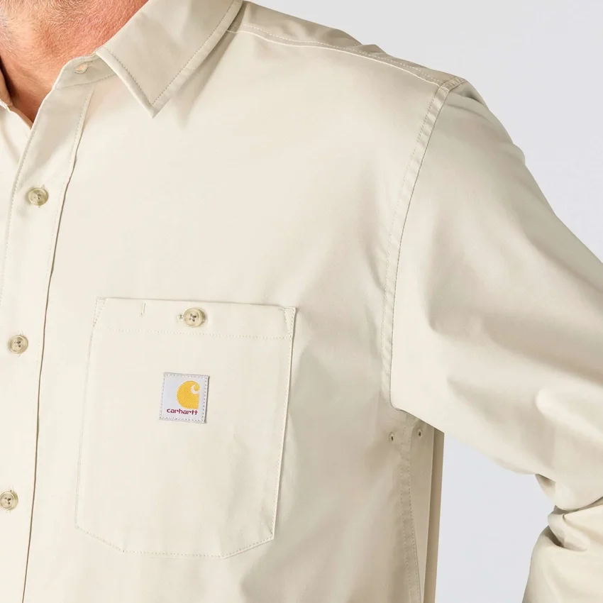 Camisa de manguitos largos de corte holgado Force Sun Defender™ para hombre - Camisas con protección solar