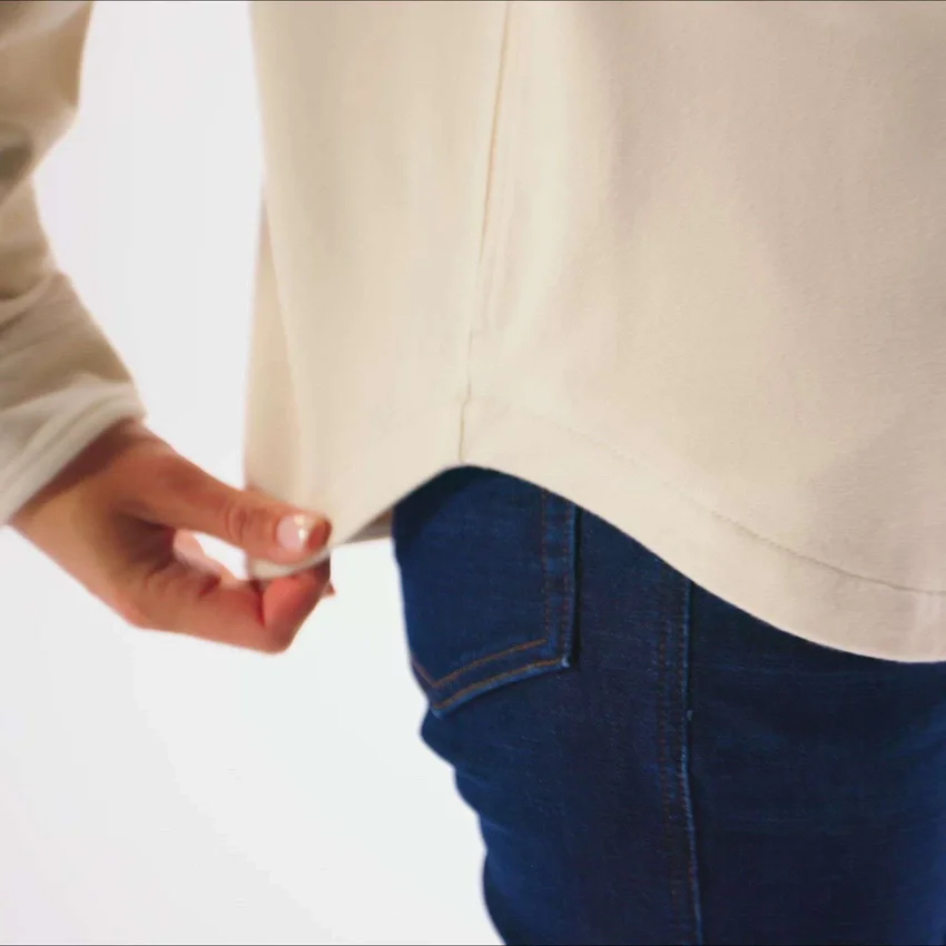 Camisa de punto Durham para mujer