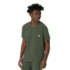 Camisa de trabajo con cuello en V para hombre Force Cross-Flex