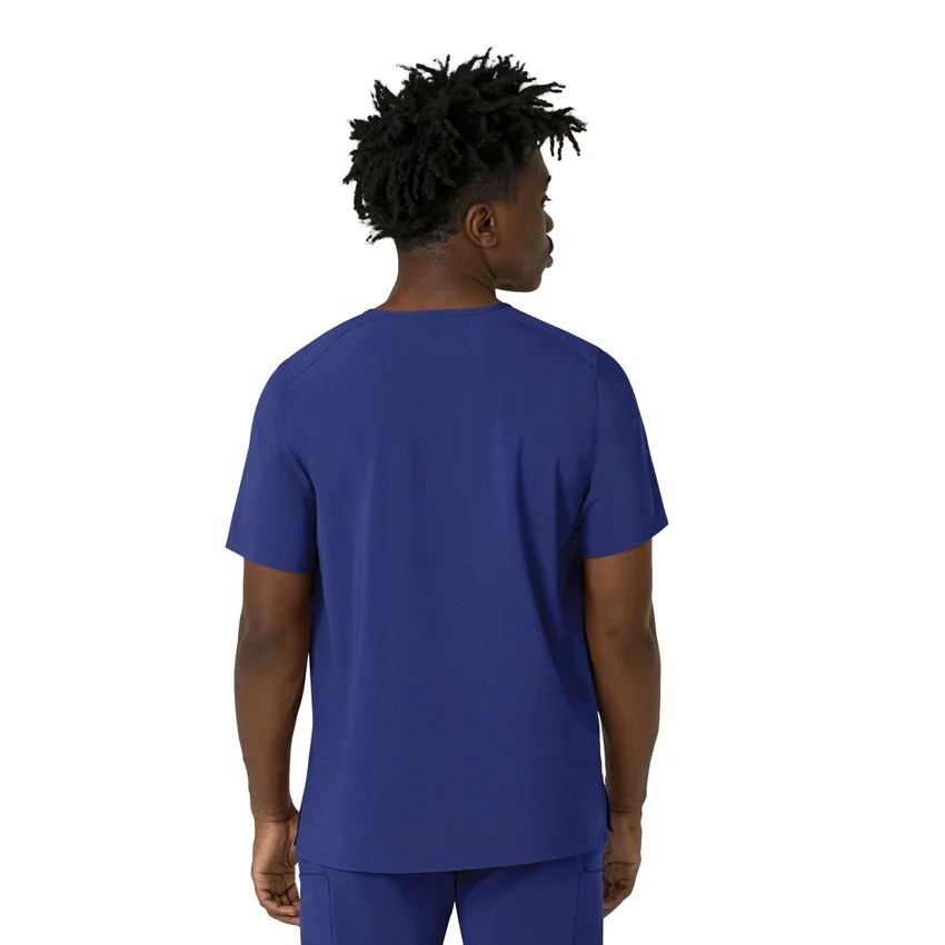 Camisa de trabajo con cuello en V para hombre Force Cross-Flex