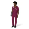 Camisa de trabajo con cuello en V para hombre Force Cross-Flex