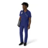 Camisa de trabajo con cuello en V para hombre Force Cross-Flex