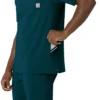 Camisa de trabajo con cuello en V para hombre Force Cross-Flex