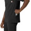 Camisa de trabajo con cuello en V para hombre Force Cross-Flex