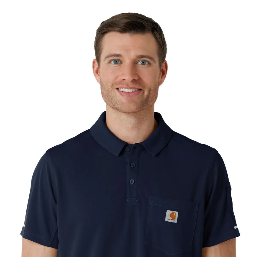 Camisa de trabajo tipo polo de manguitos cortos ligeros Rugged Flex® Rscu