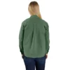 Camisa exterior de lona gruesa de corte holgado Montana Rugged Flex® para mujer