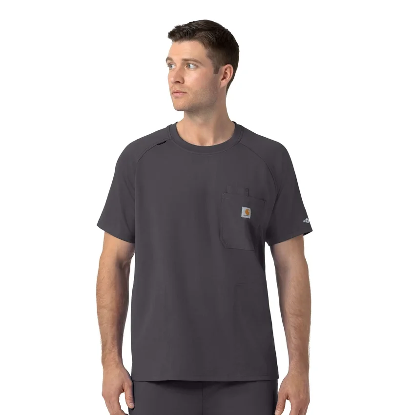 Camisa médica de cuello redondo Force Cross-Flex Knit