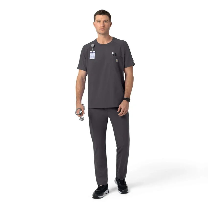 Camisa médica de cuello redondo Force Cross-Flex Knit