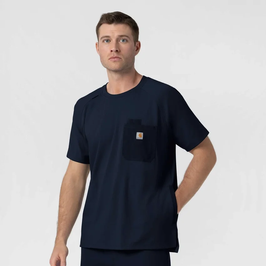 Camisa médica de cuello redondo Force Cross-Flex Knit