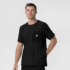 Camisa médica de cuello redondo Force Cross-Flex Knit
