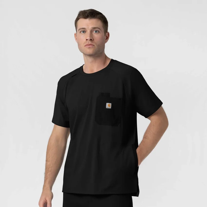 Camisa médica de cuello redondo Force Cross-Flex Knit
