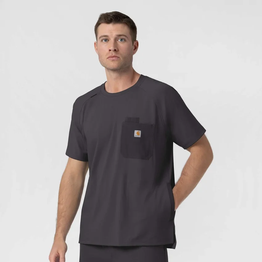 Camisa médica de cuello redondo Force Cross-Flex Knit