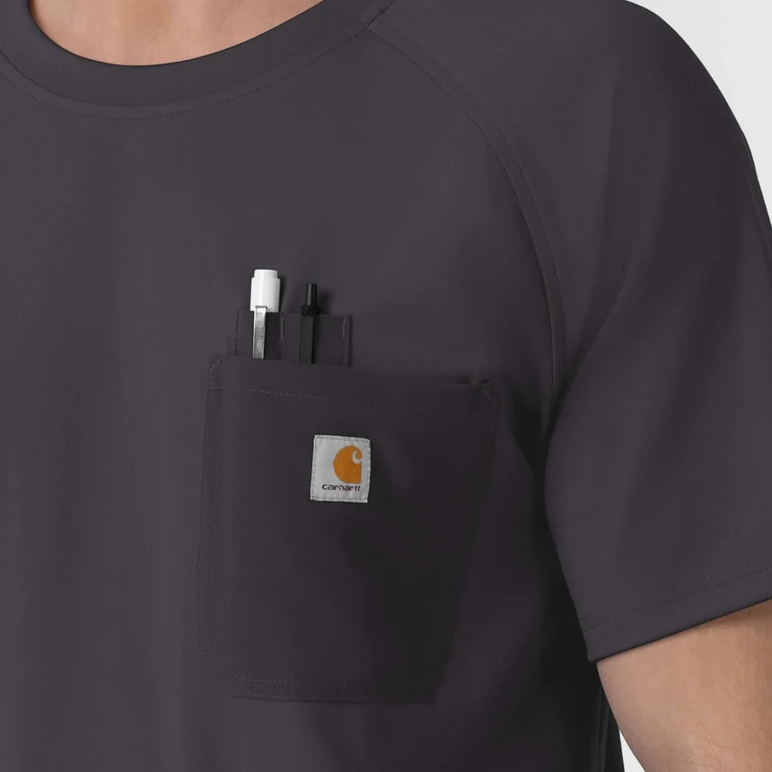 Camisa médica de cuello redondo Force Cross-Flex Knit