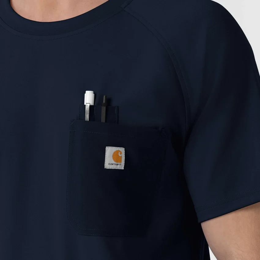 Camisa médica de cuello redondo Force Cross-Flex Knit