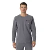 Camisa médica de manguitos largos con cuello redondo Force Cross-Flex