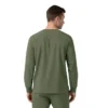 Camisa médica de manguitos largos con cuello redondo Force Cross-Flex