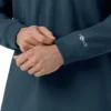 Camisa médica de manguitos largos con cuello redondo Force Cross-Flex
