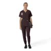 Camisa médica de mujer Force Cross-Flex con cuello en V oversize