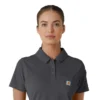 Camisa médica de polo de manguitos cortos ligeros Rugged Flex® Rscu para mujer