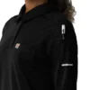Camisa médica de polo de manguitos largos Rugged Flex® Rscu Heavyweight para mujer