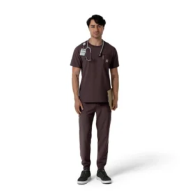 Camisa médica Force Cross-Flex de cuello redondo
