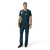 Camisa médica Force Cross-Flex de cuello redondo
