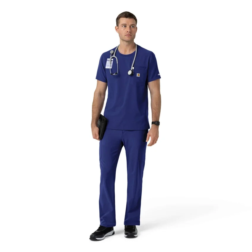 Camisa médica Force Cross-Flex de cuello redondo