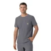 Camisa médica Force Cross-Flex de cuello redondo