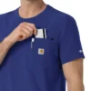 Camisa médica Force Cross-Flex de cuello redondo