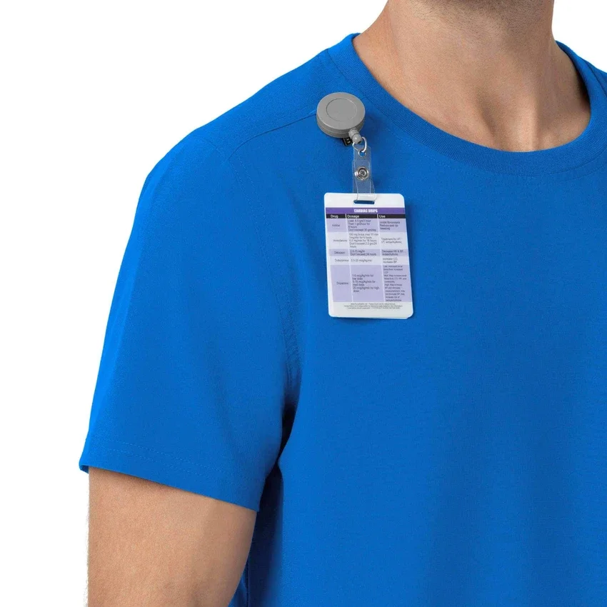 Camisa médica Force Cross-Flex de cuello redondo