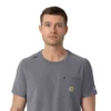 Camisa médica Force Cross-Flex de cuello redondo