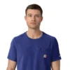 Camisa médica Force Cross-Flex de cuello redondo