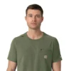 Camisa médica Force Cross-Flex de cuello redondo