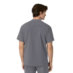 Camisa médica Henley para hombre Force Cross-Flex
