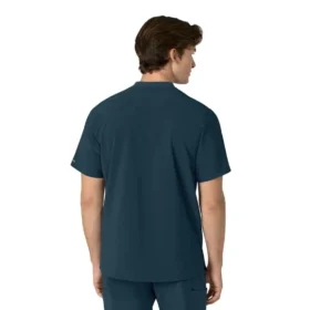 Camisa médica Henley para hombre Force Cross-Flex
